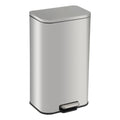5.2 Gallon Brushed Stainless Steel Trash Can with Soft-Close Lid K88775
