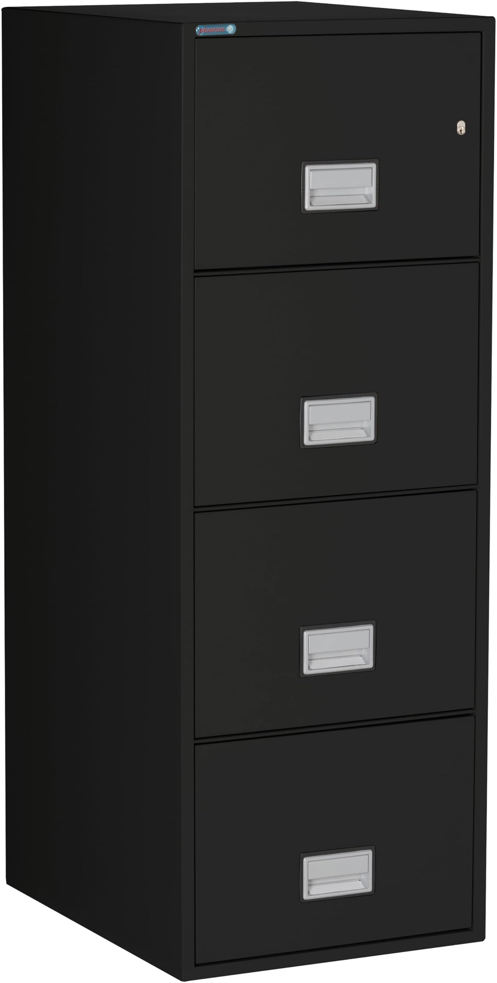 Black 4-Drawer Legal Fireproof File Cabinet R78177