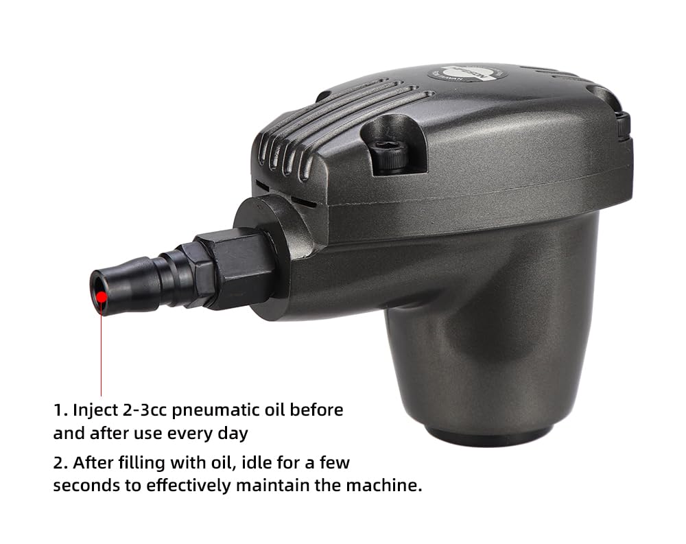 Pneumatic Hammer with 6 Tips M358