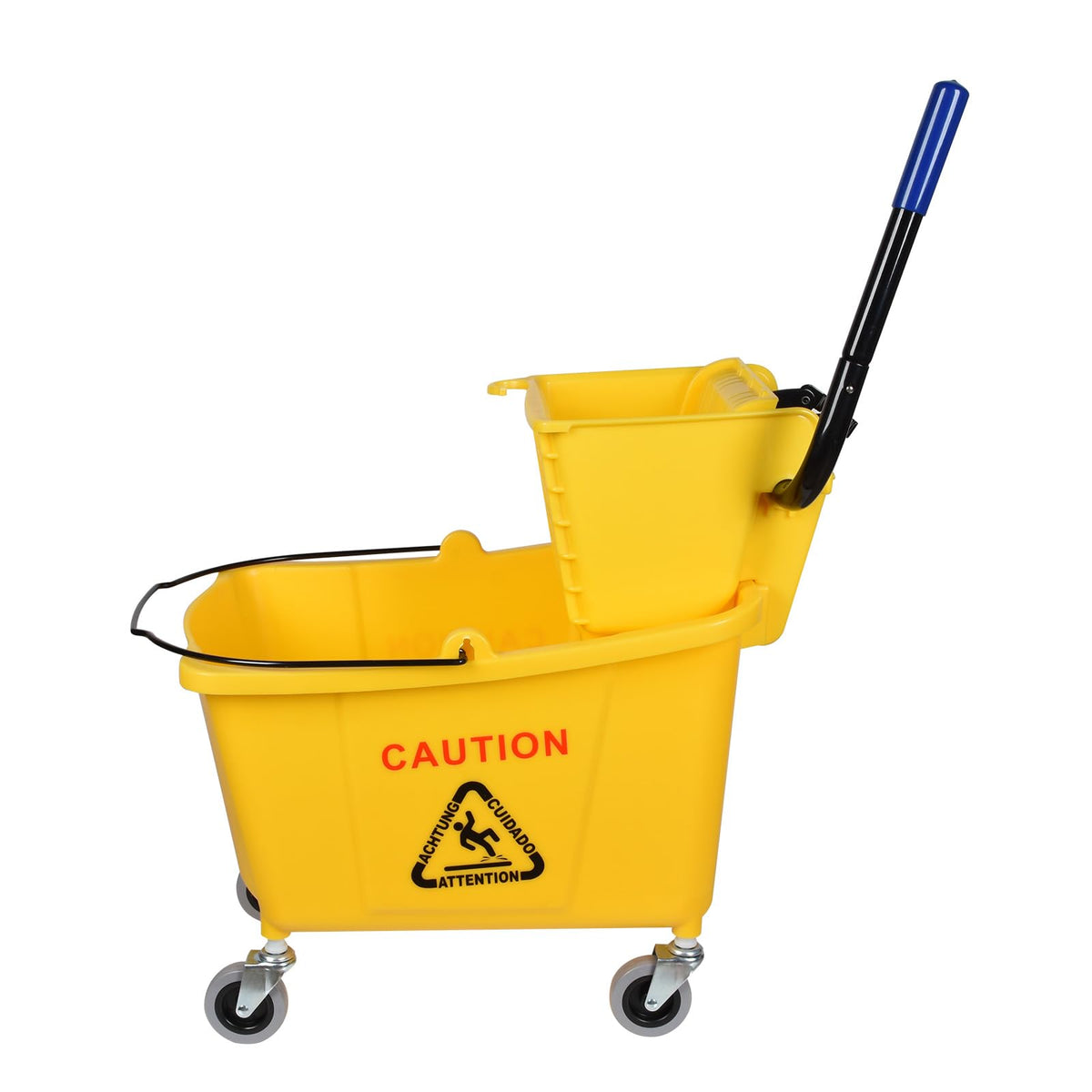 Commercial Mop Bucket on Wheels, 35-Quart Z29848