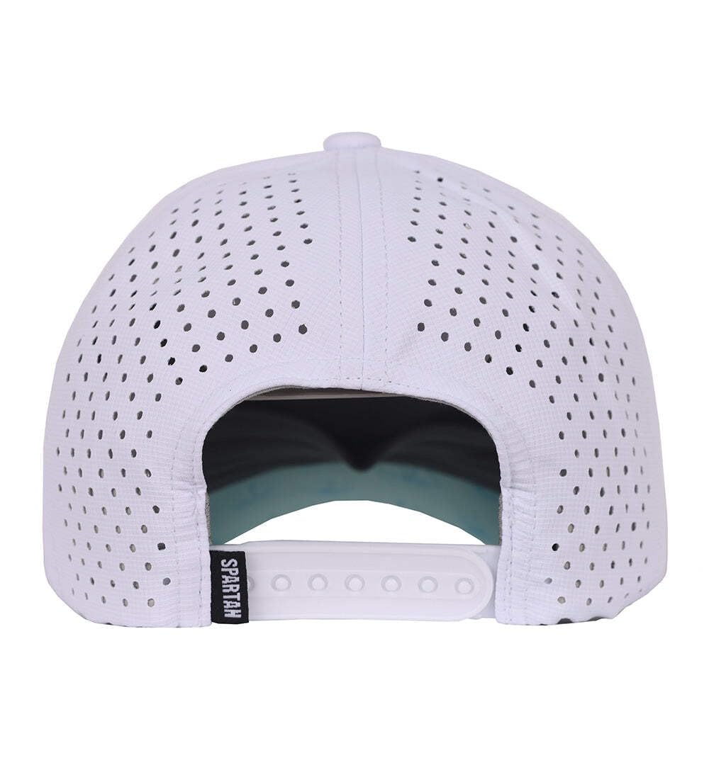 White Trucker Hat V971247