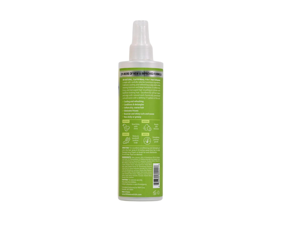Natural Curl-N-Wavy 4-in-1 Hair Enhancer 10 OZ L627