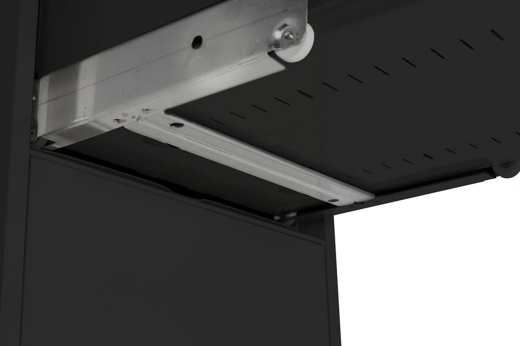 Black 4-Drawer Legal Fireproof File Cabinet R78177