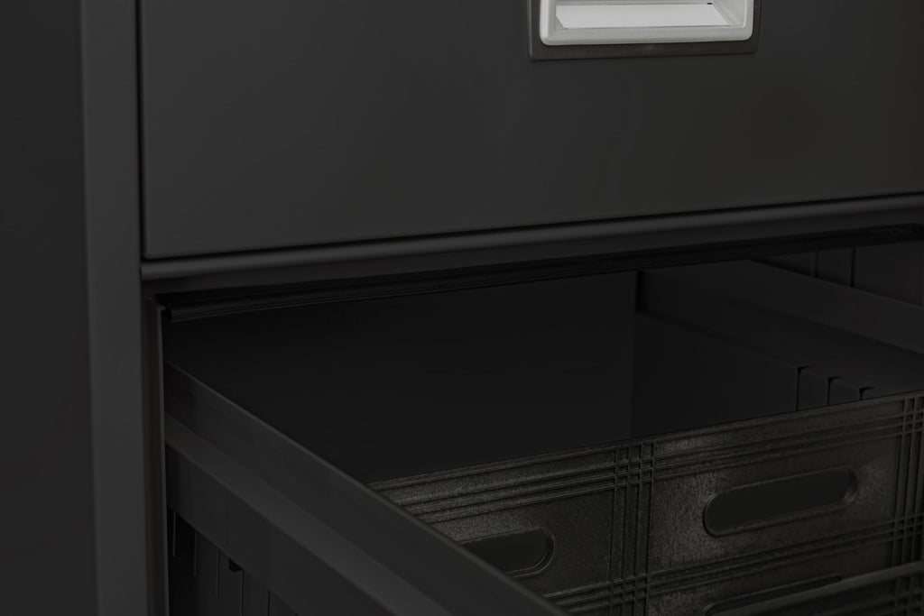 Black 4-Drawer Legal Fireproof File Cabinet R78177
