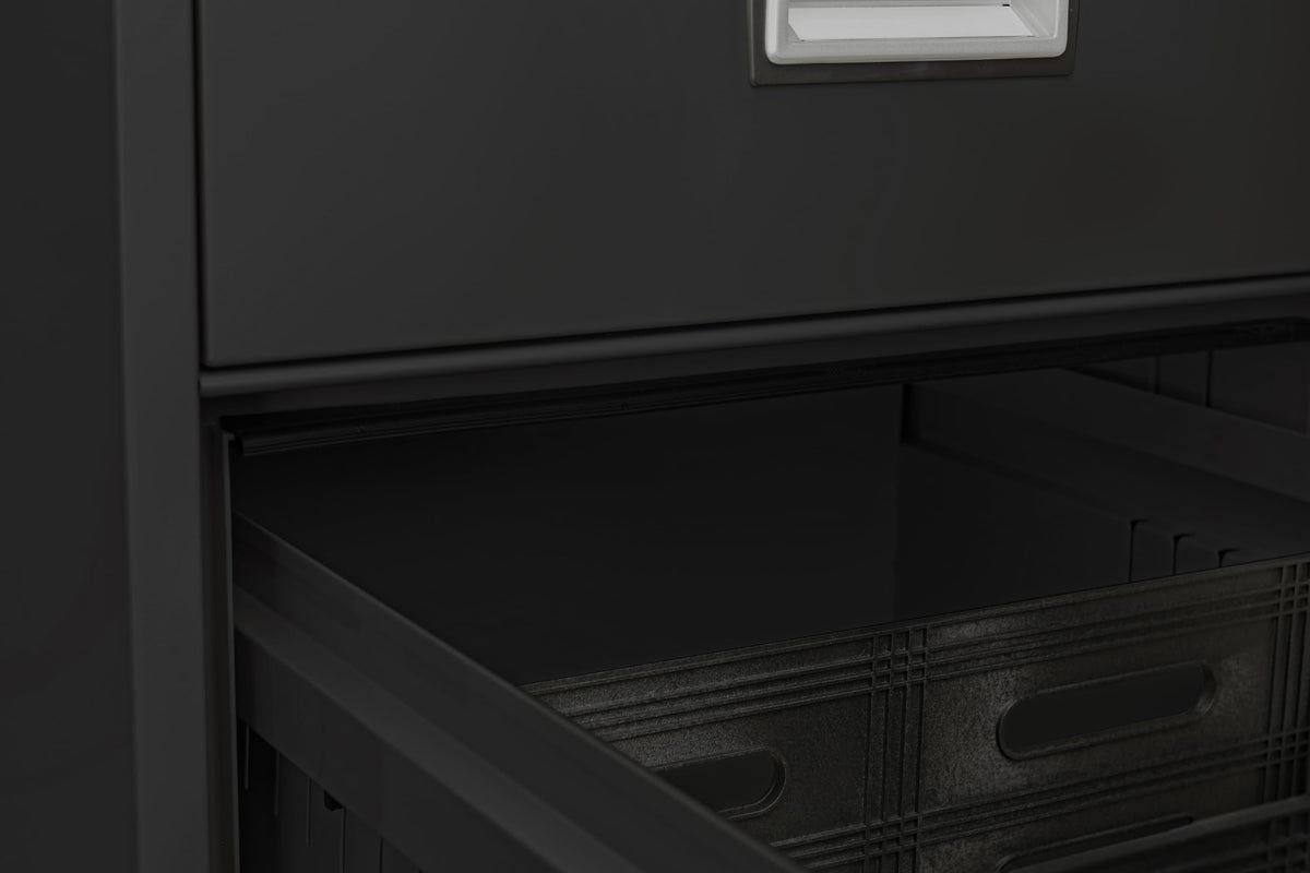 Black 4-Drawer Legal Fireproof File Cabinet R78177
