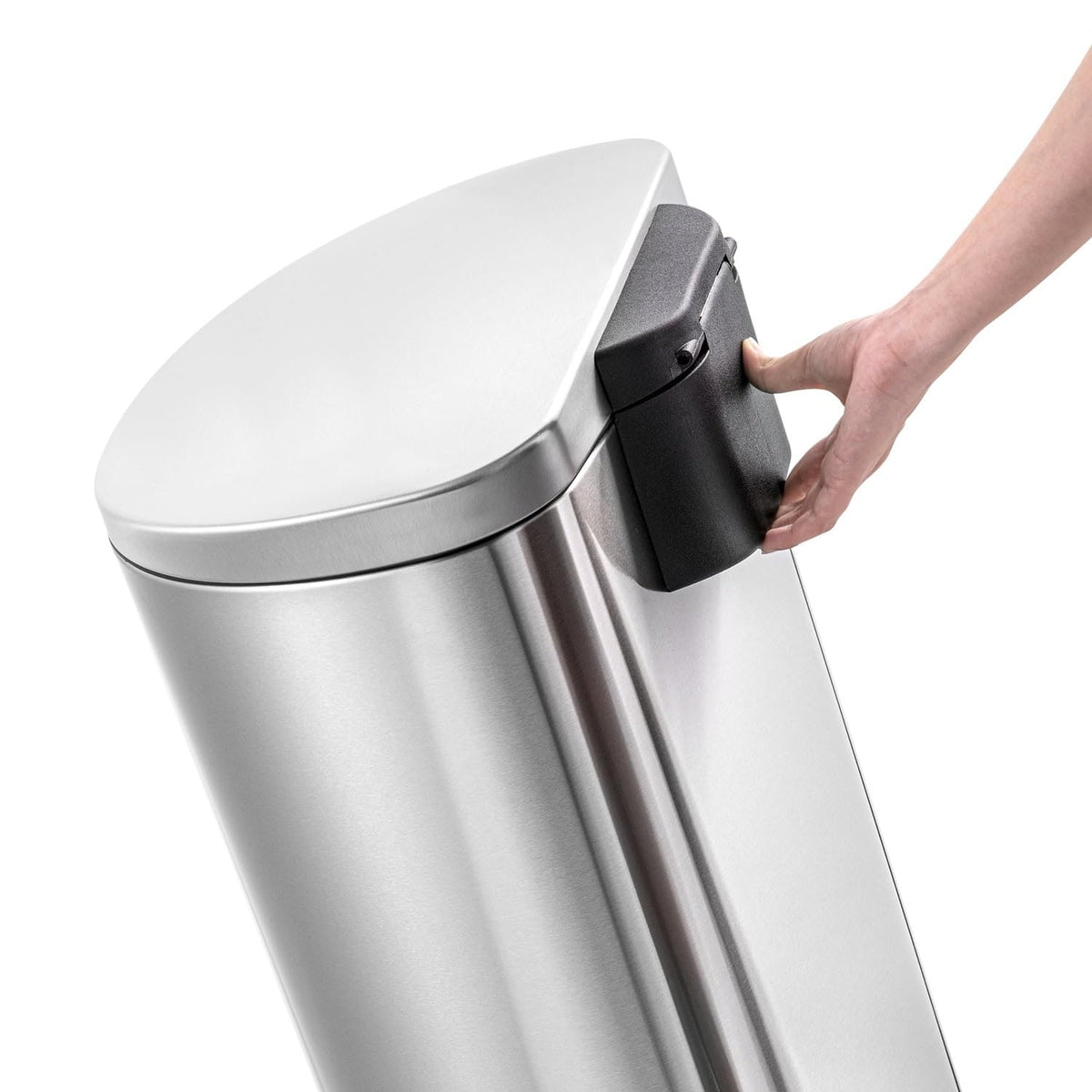 13.2 Gallon Stainless Steel Step-Up Trash Can O3377