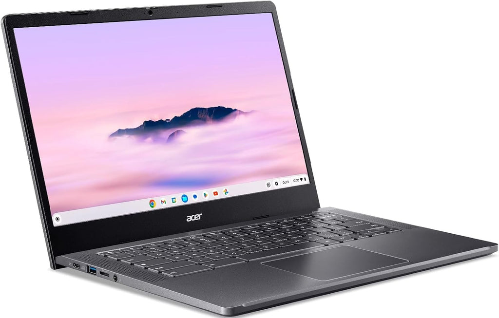 Chromebook Plus 514 Laptop with Google AI, Intel 8-Core i3-N305, 8 GB LPDDR5, 512 GB SSD, 14" FHD IPS Touch Screen, Wi-Fi 6E, Chrome OS M606840