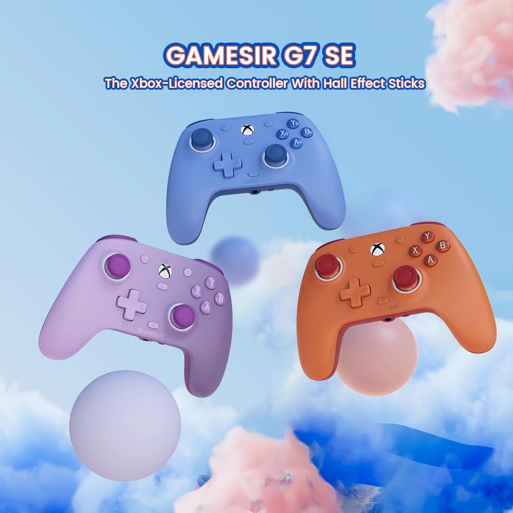 Wired Controller with Hall Effect Joysticks and 3.5mm Audio Jack F8345