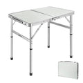Folding Camping Table with Adjustable Legs L926931