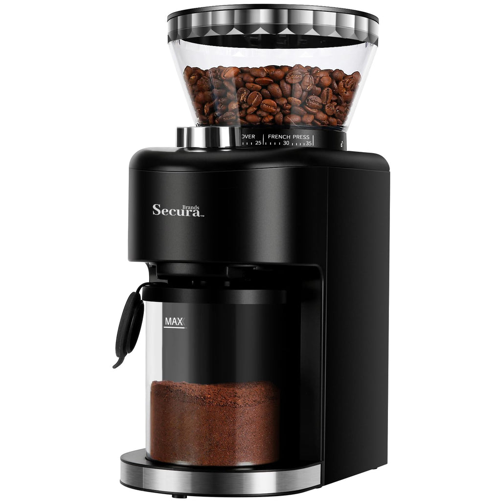 Electric Conical Burr Coffee Grinder with 35 Adjustable Grind Settings T641