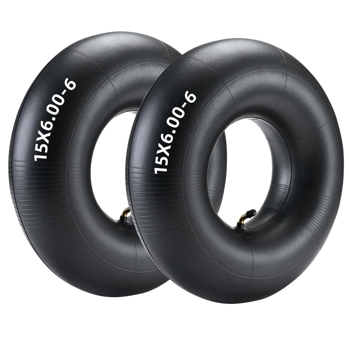 15x6.00-6 Inner Tubes 2-Pack TR-87 Bent Valve Stem U71193