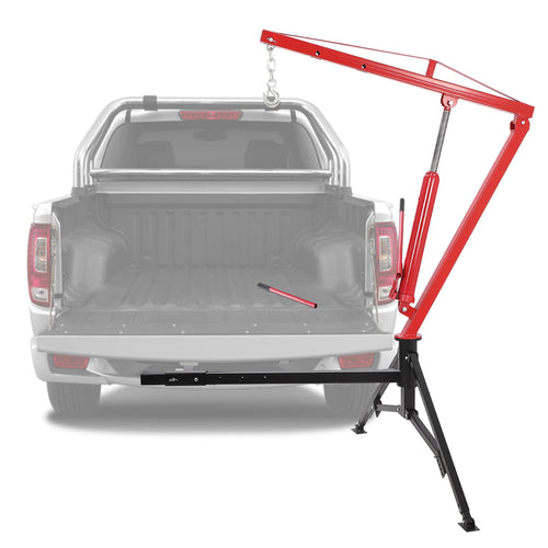 1000Lb Hydraulic Pickup Truck Crane with 360° Swivel B2479