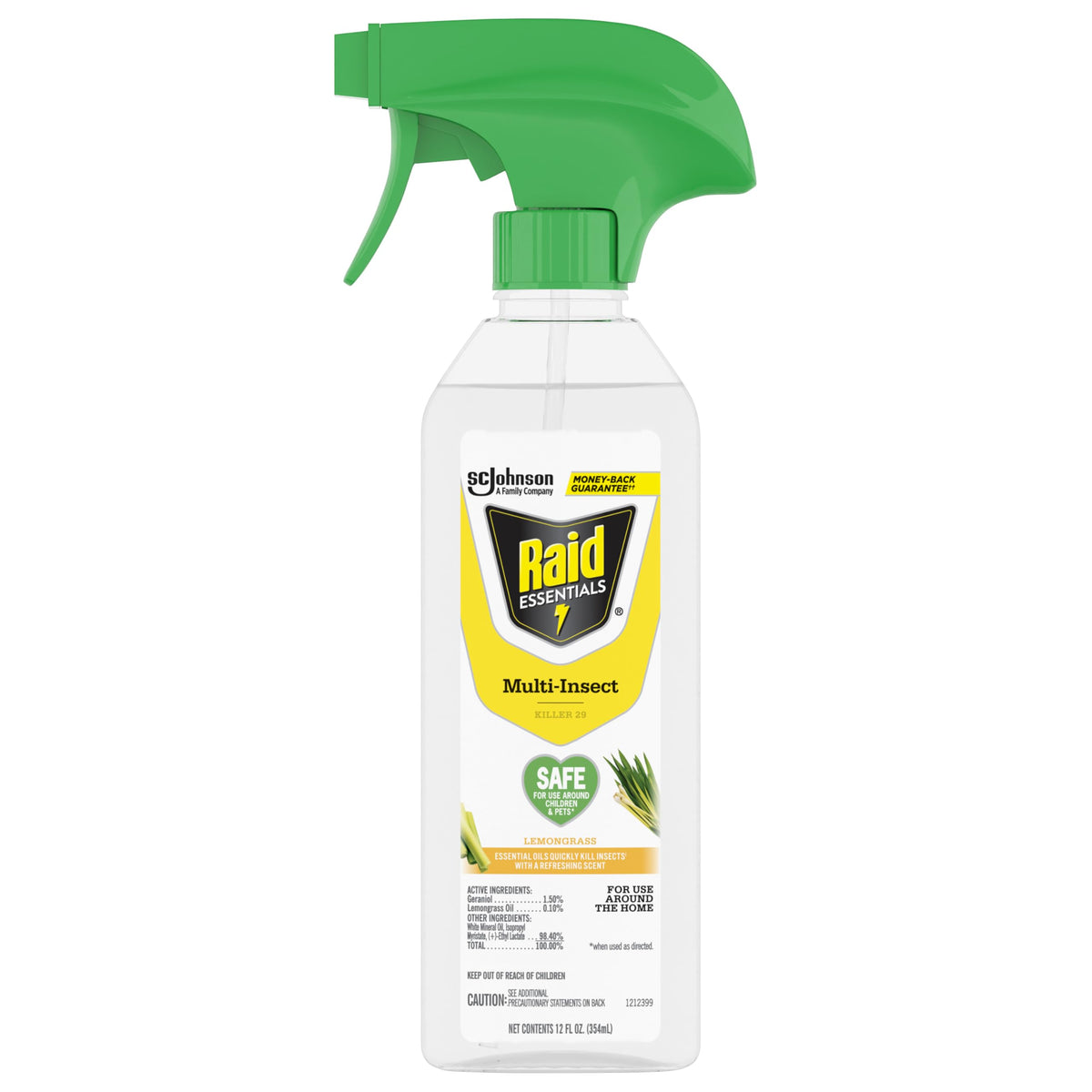Lemongrass Multi-Insect Killer Bug Spray 12 fl oz L326091