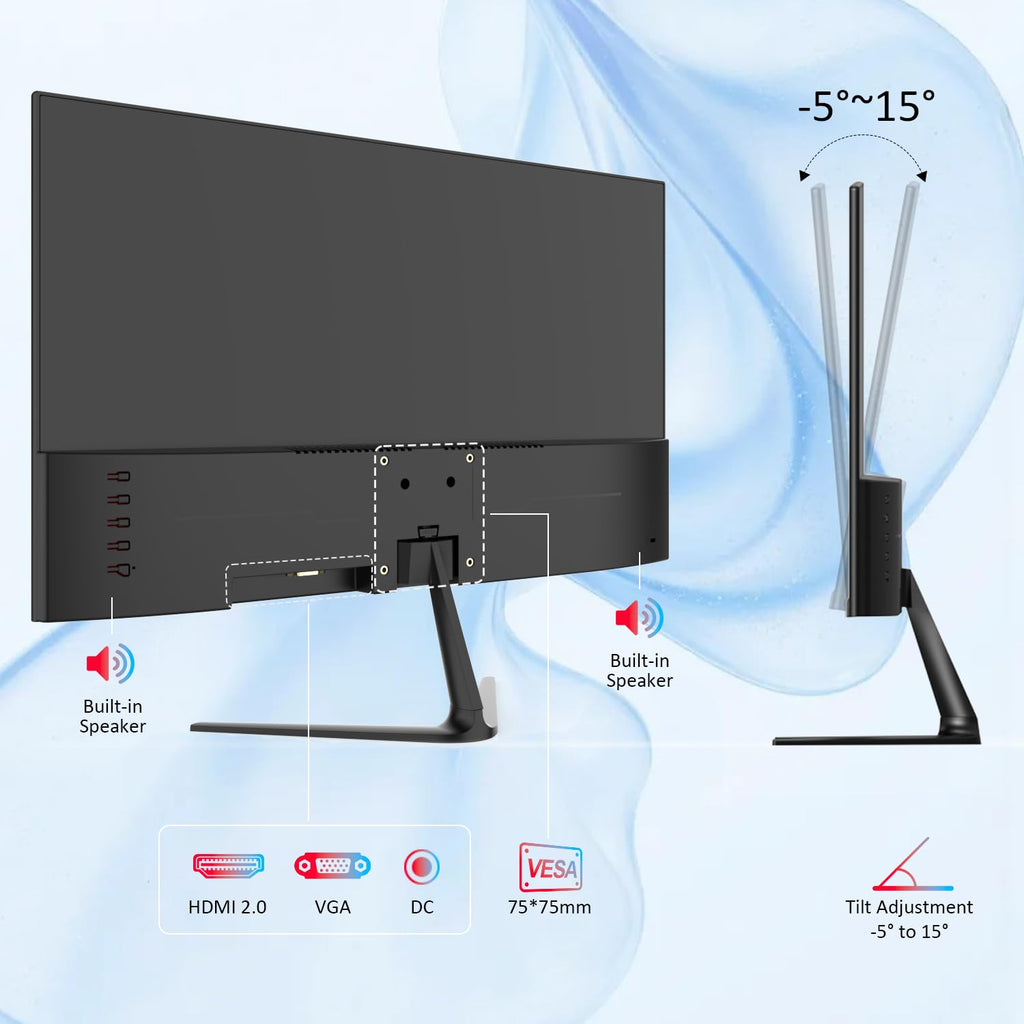 23.8 inch Full HD VA Monitor 75Hz Black V978661