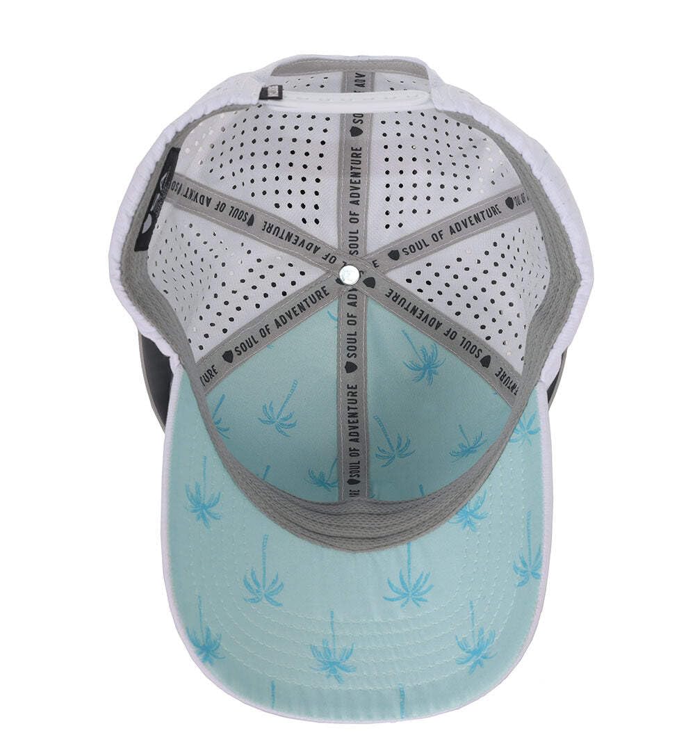 White Trucker Hat V971247