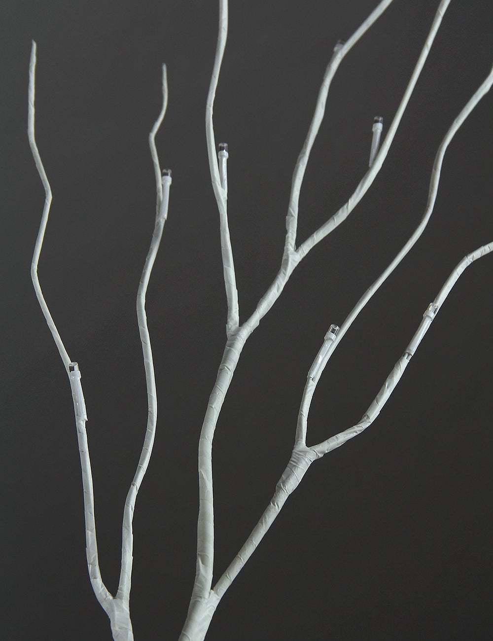 8FT 132 LED Birch Tree Warm White Q945