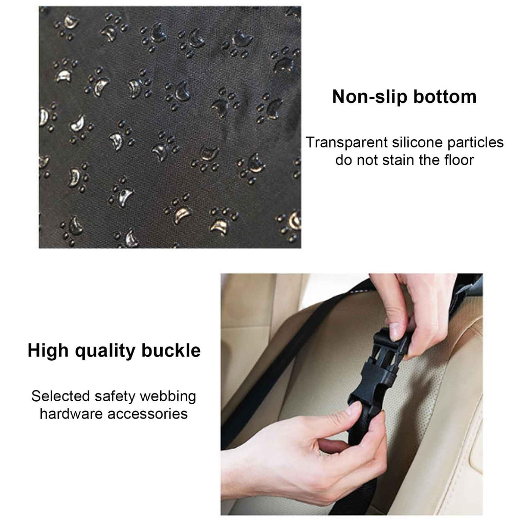 2-in-1 Waterproof Pet Car Seat & Car Bed N438093