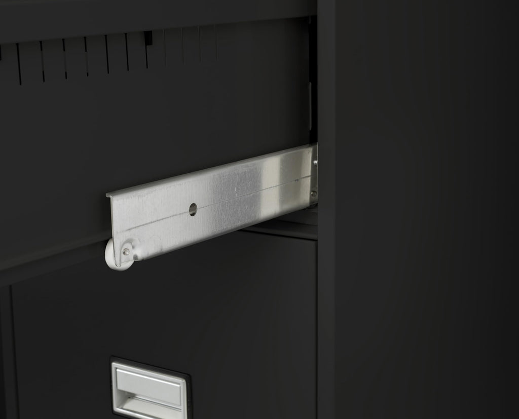 Black 4-Drawer Legal Fireproof File Cabinet R78177