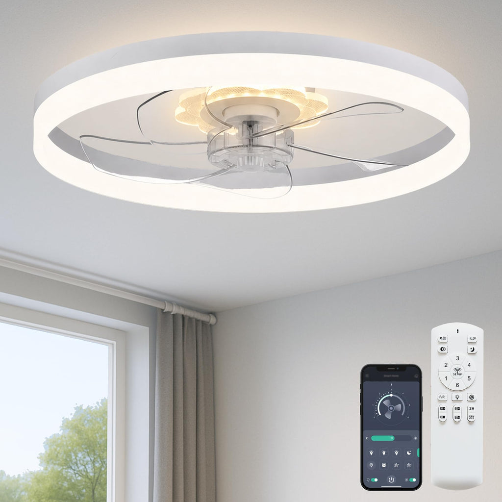 20'' Ceiling Fan with Light and Remote C377196