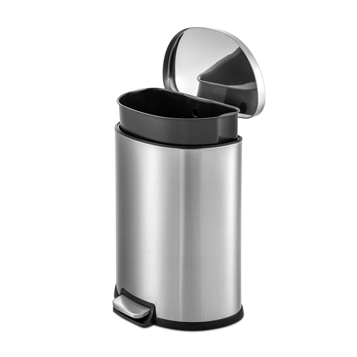 13.2 Gallon Stainless Steel Step-Up Trash Can O3377