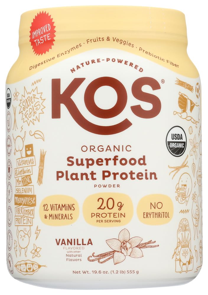Organic Vanilla Plant Based Protein Powder T86269