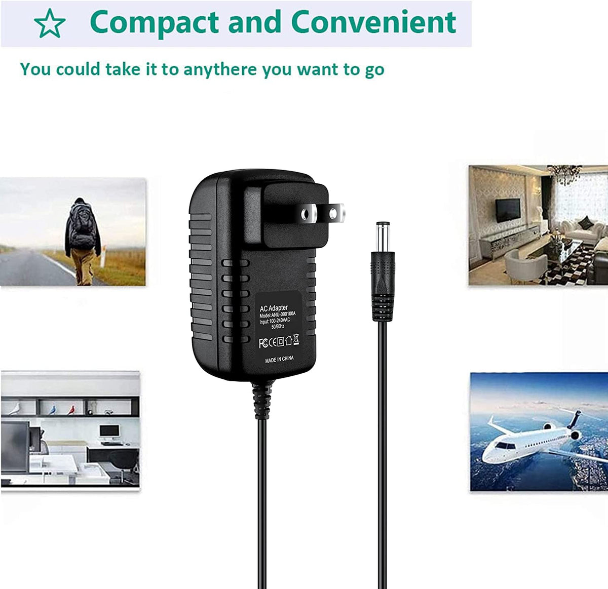 15V AC/DC Adapter D297