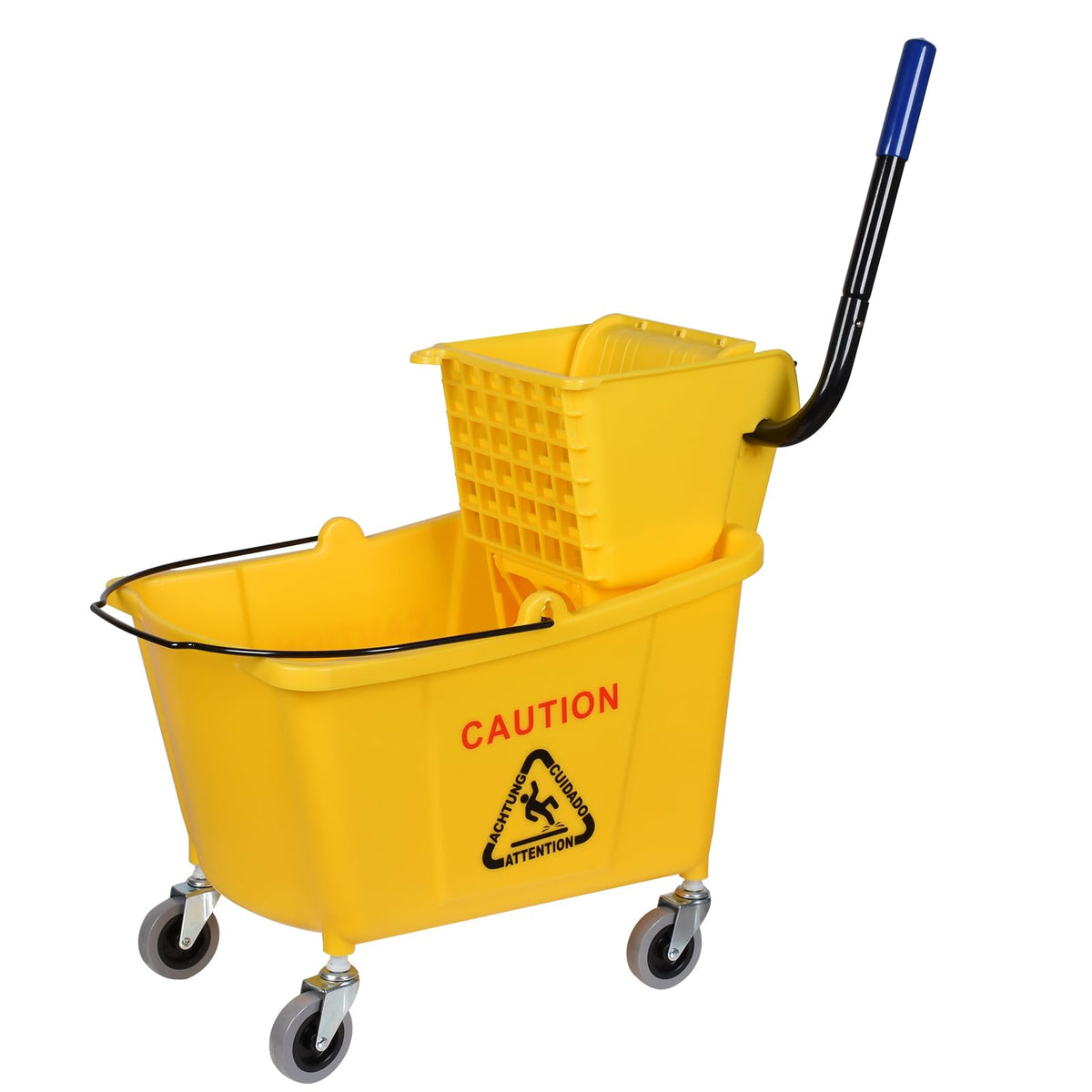 Commercial Mop Bucket on Wheels, 35-Quart Z29848
