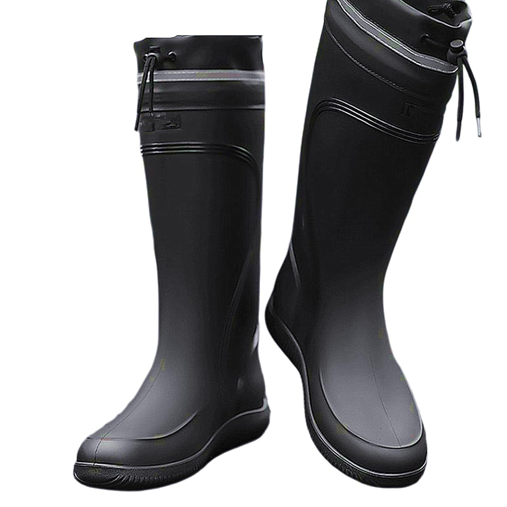 Waterproof Knee High Rubber Rain Boots B419177