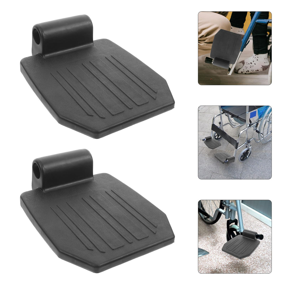 Heavy Duty Wheelchair Foot Pedals Replacement X78196