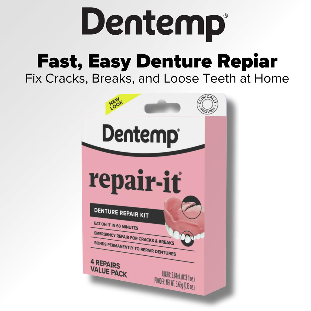 Denture Repair Kit 1 Pack 4 Count P99673