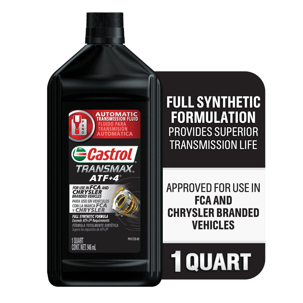 Transmax ATF+4 Automatic Transmission Fluid, 1 Quart, Pack of 6 Z28649
