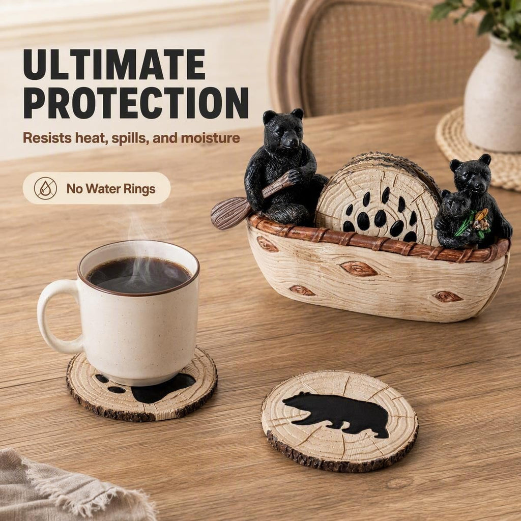 6 Pcs Coasters Set H756