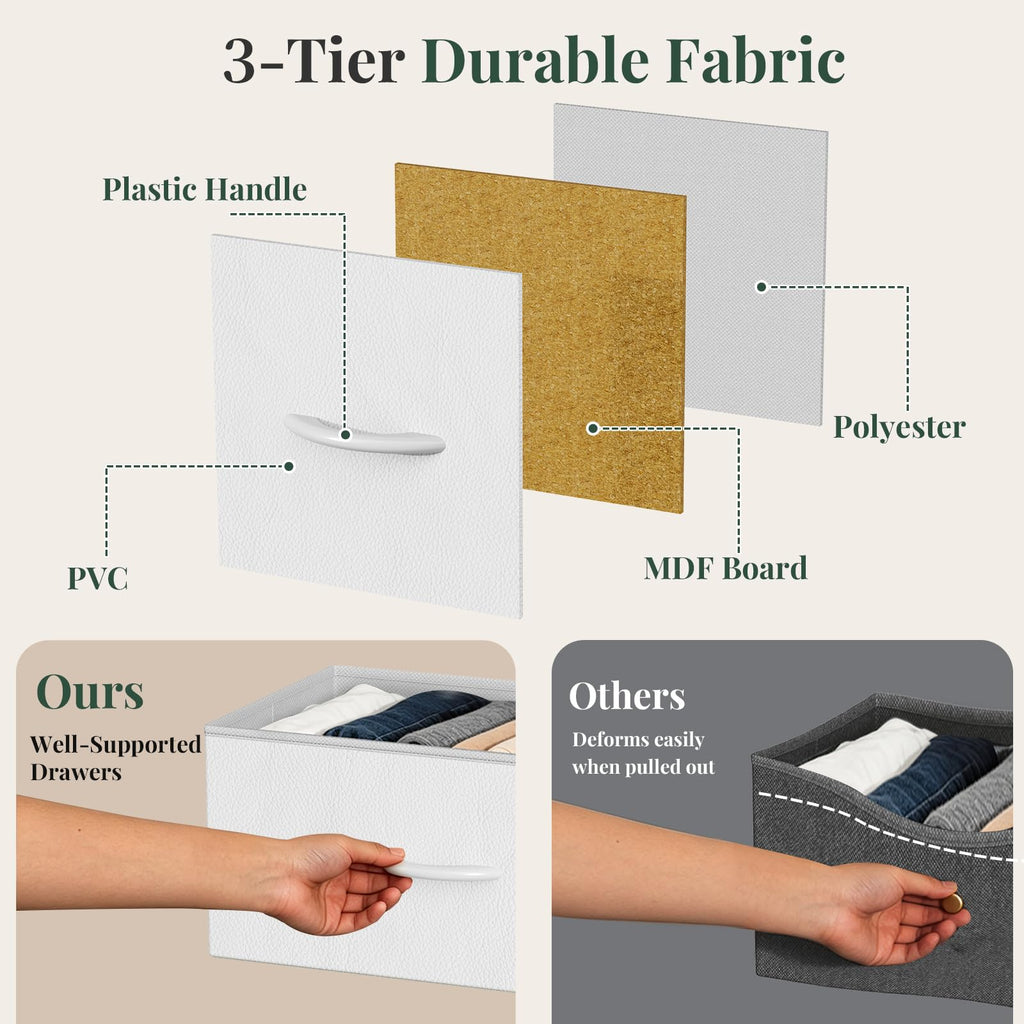 Fabric 7 Drawer Dresser H327120