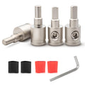 0 Gauge to 4 Gauge Amp Input Reducer 4PCS Brass Wire Terminal Connectors G941897