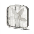 White 3-Speed Box Fan E1510