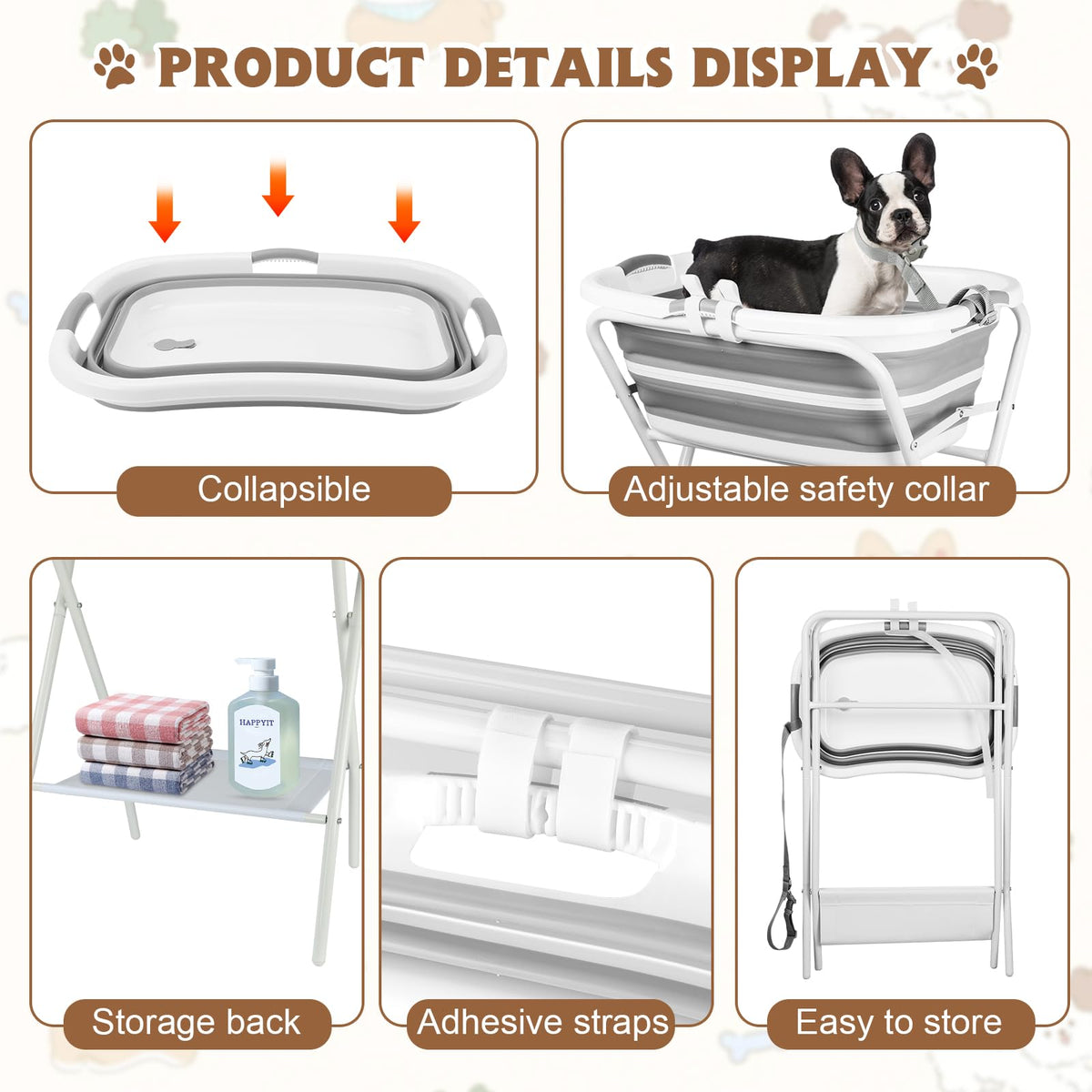 Elevated Dog Bathtub U4091