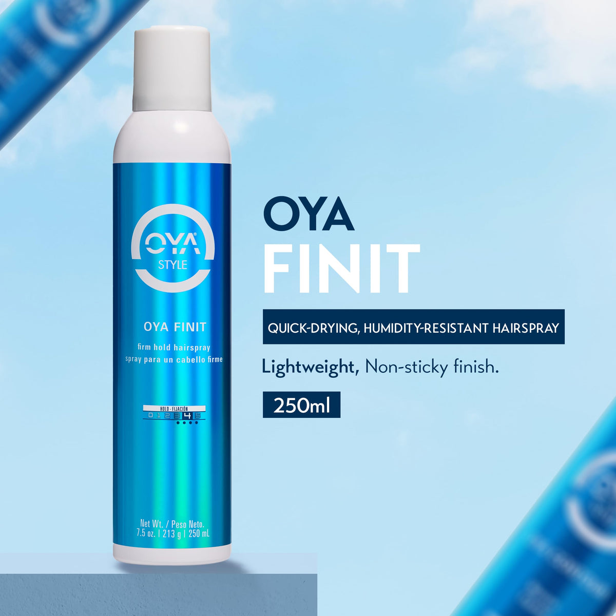 Quick-Dry Extra Hold Hairspray 250ml Z639