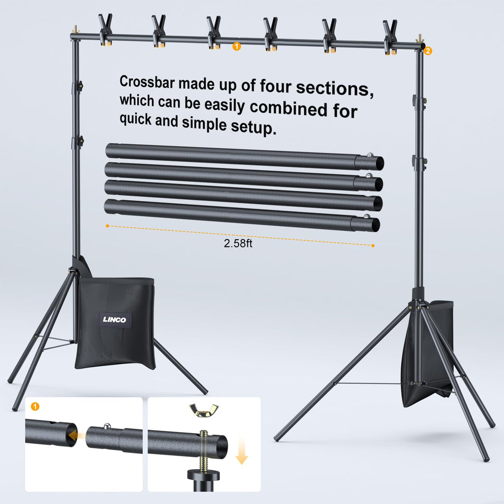 Backdrop Stand Kit 10x7ft W7750