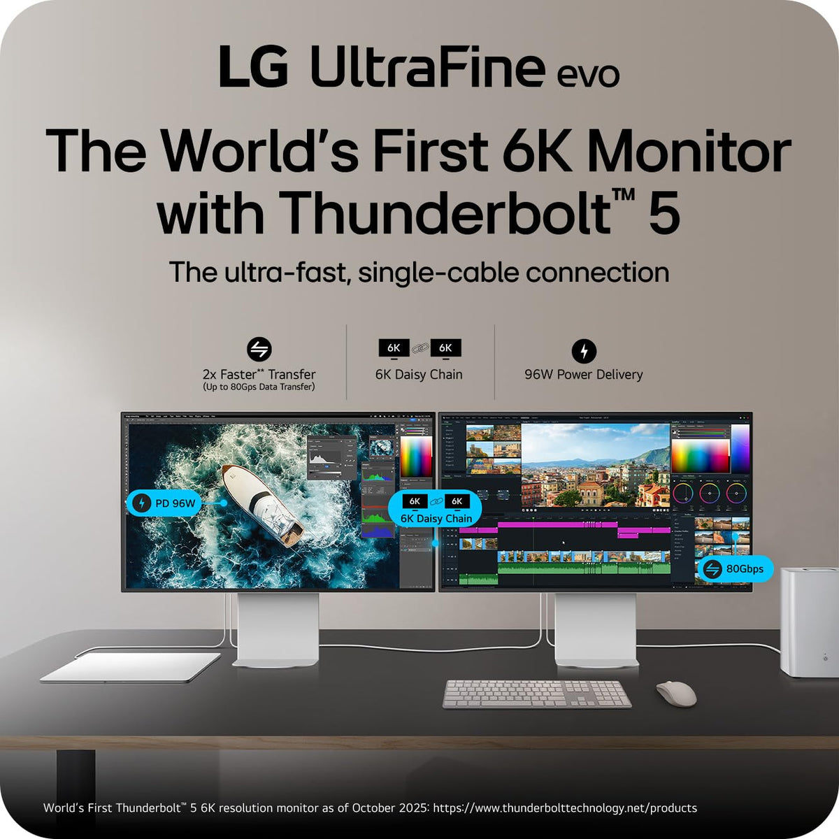 32-Inch 6K Nano IPS Black Monitor Z610343