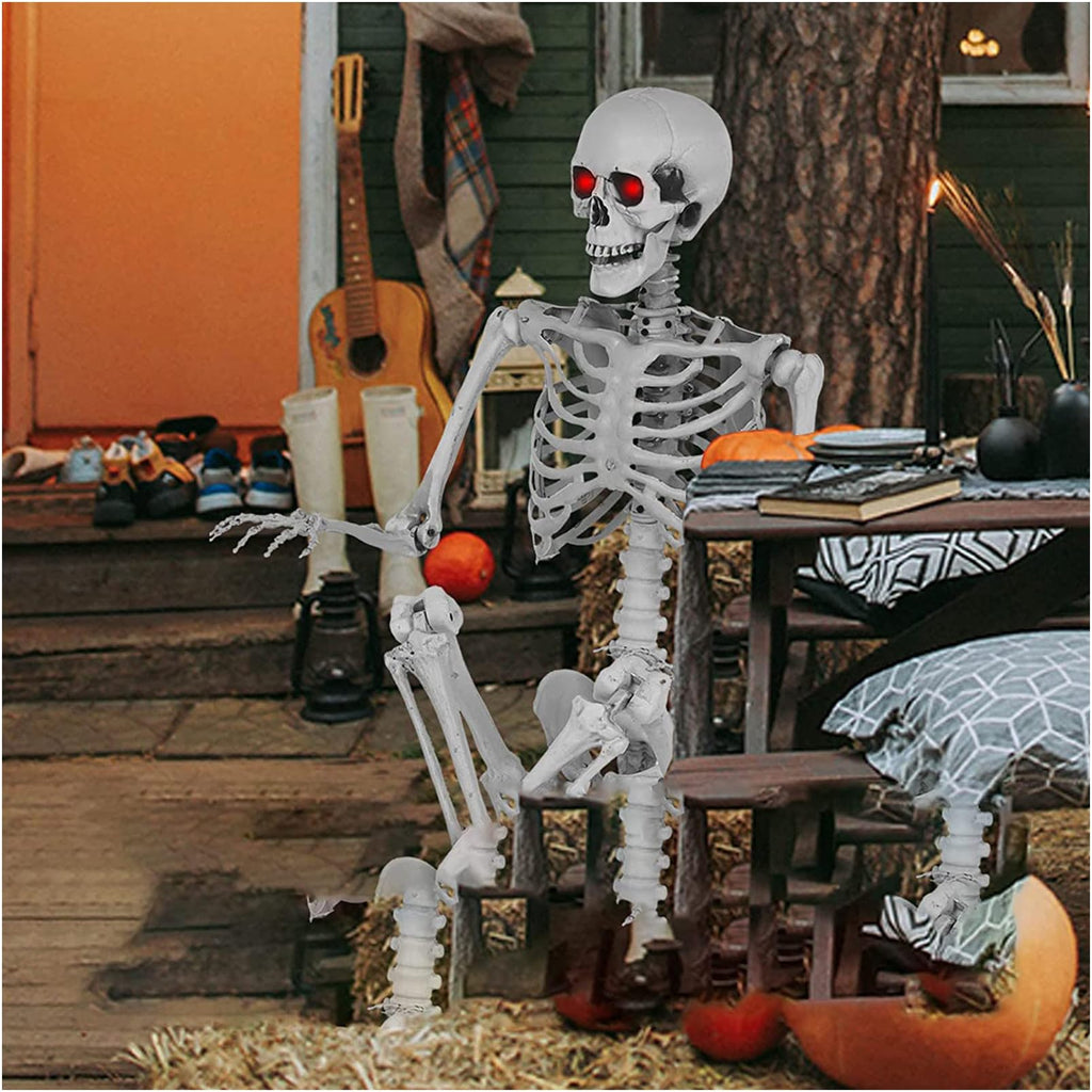 5.4ft Full Body Skeleton with Movable Joints N3469