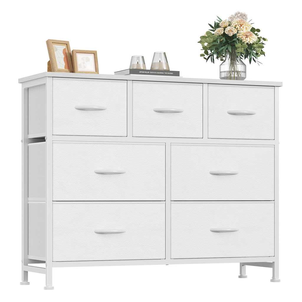 Fabric 7 Drawer Dresser H327120