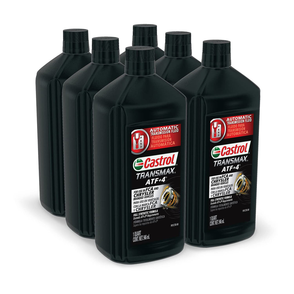 Transmax ATF+4 Automatic Transmission Fluid, 1 Quart, Pack of 6 Z28649