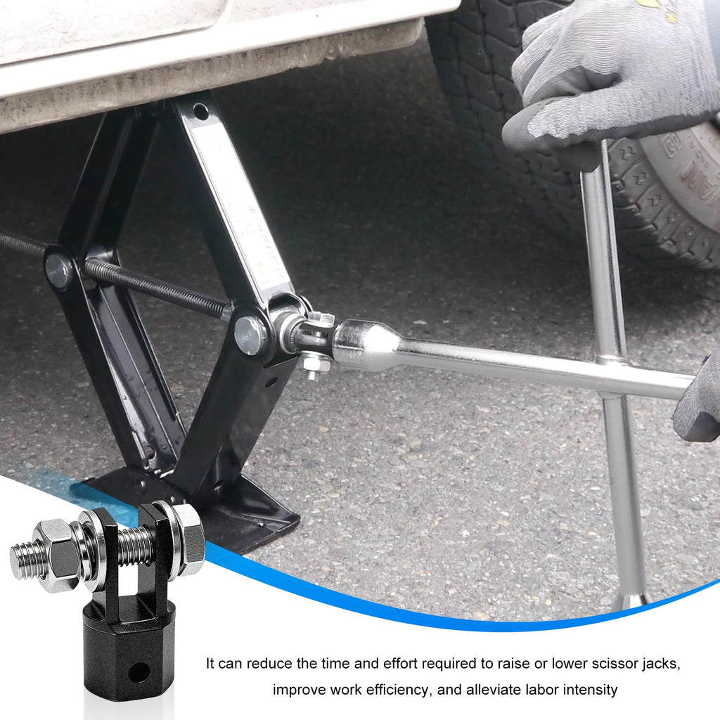 Scissor Jack Drill Adapter for 1/2 Inch Impact Wrench W577690