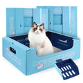 3 Pack Disposable Cat Litter Boxes W763