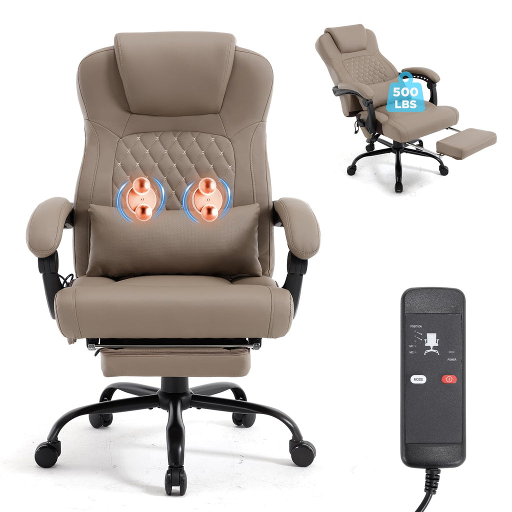 3D Kneading Massage Plus Size Office Chair Q27250