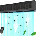 Commercial Indoor Air Curtain Fan, Black, 100CM V896298
