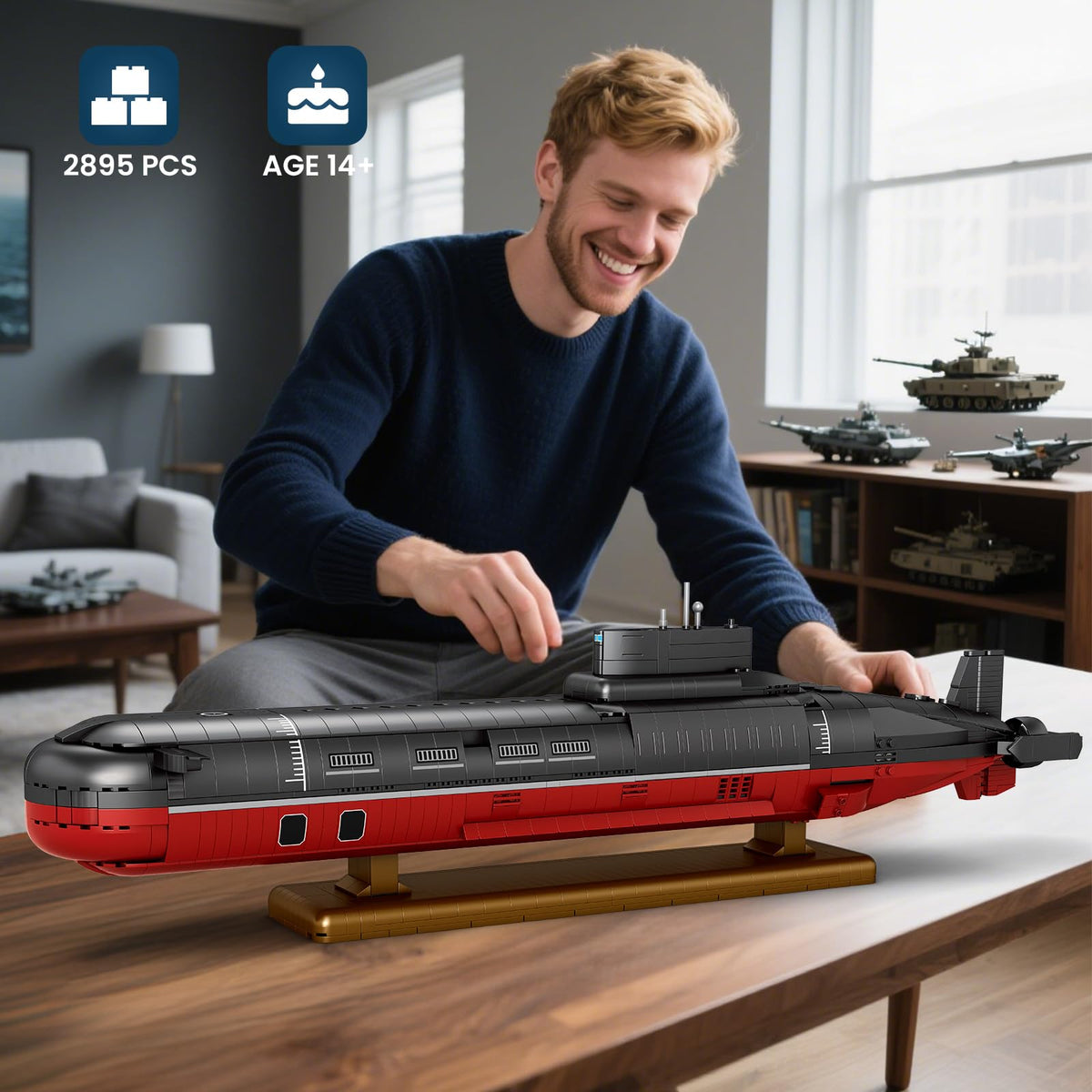 Nuclear Submarine Building Set F4184