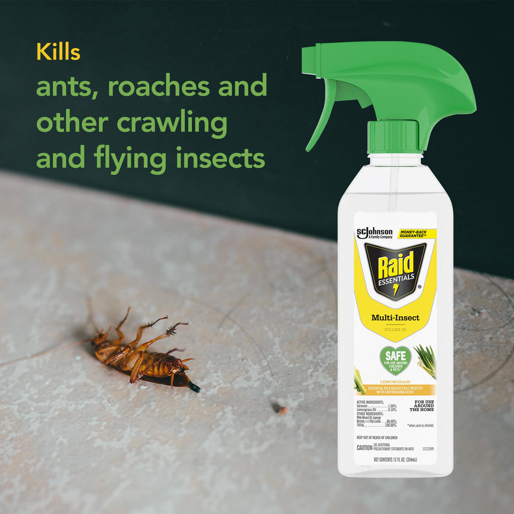 Lemongrass Multi-Insect Killer Bug Spray 12 fl oz L326091