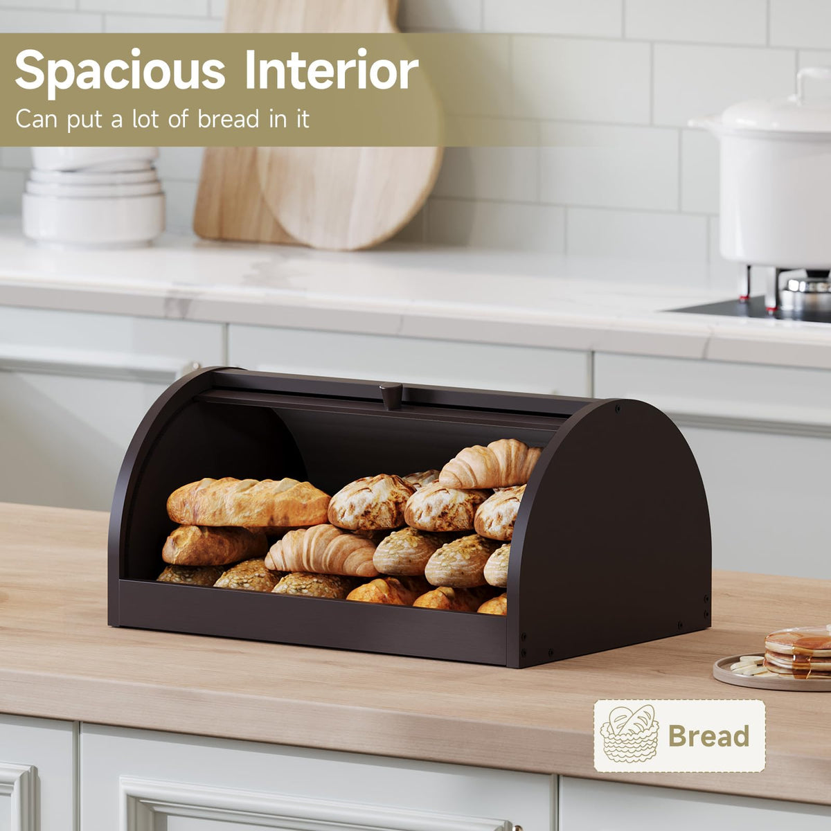 Roll-Top Bread Box V355861