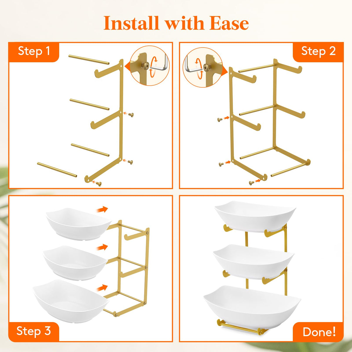 3 Tier Plastic Fruit Bowl H444279